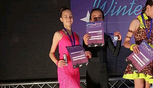 2. Platz für Emma und Felix beim WiDaFe