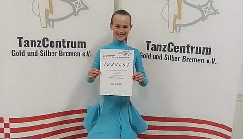 3. Platz für Katharina