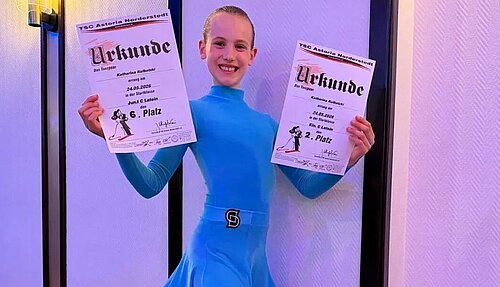 Katharina weiter auf Erfolgskurs