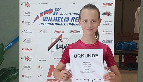 Katharina in Steimke erfolgreich