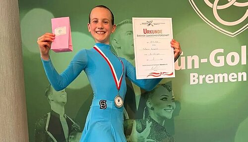 Silbermedaille für Katharina Kulbatzki