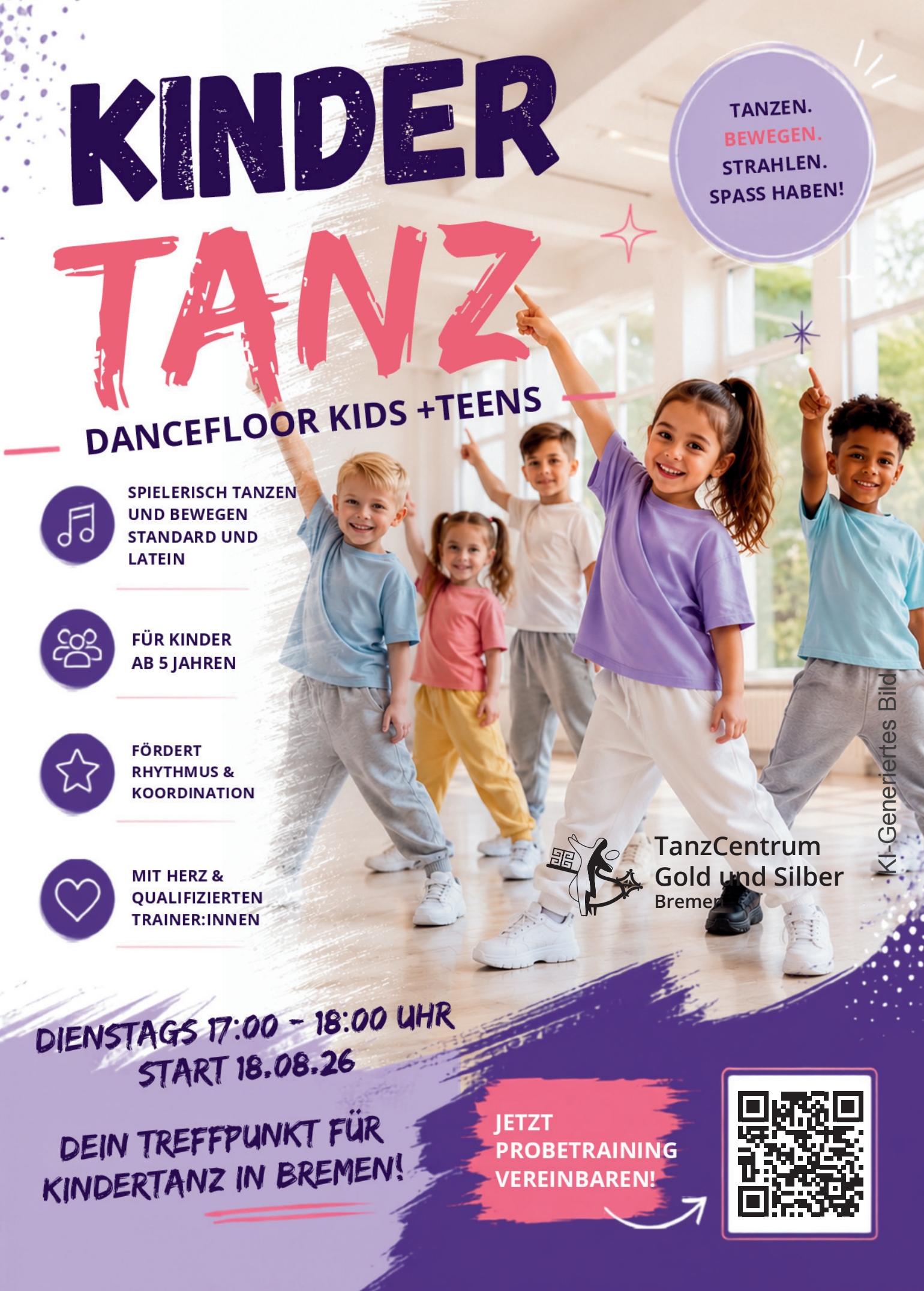Neue Kindertanzgruppe